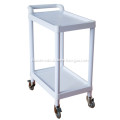Hospital 2 Layer Medical ABS Instrument Trolley